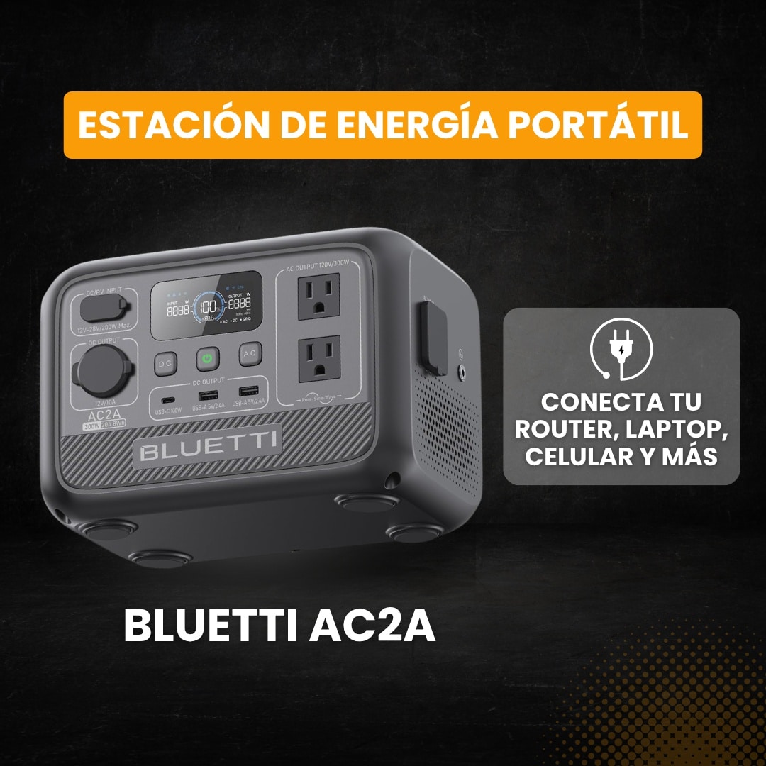 estacion de energia portatil bluetti ac2a 1