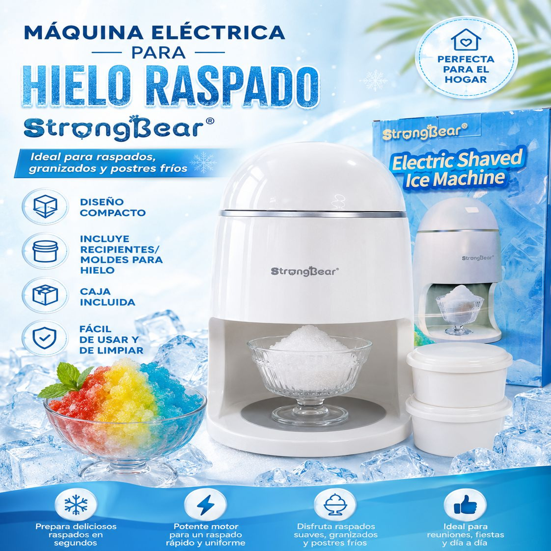 máquina para hielo raspado strongbear