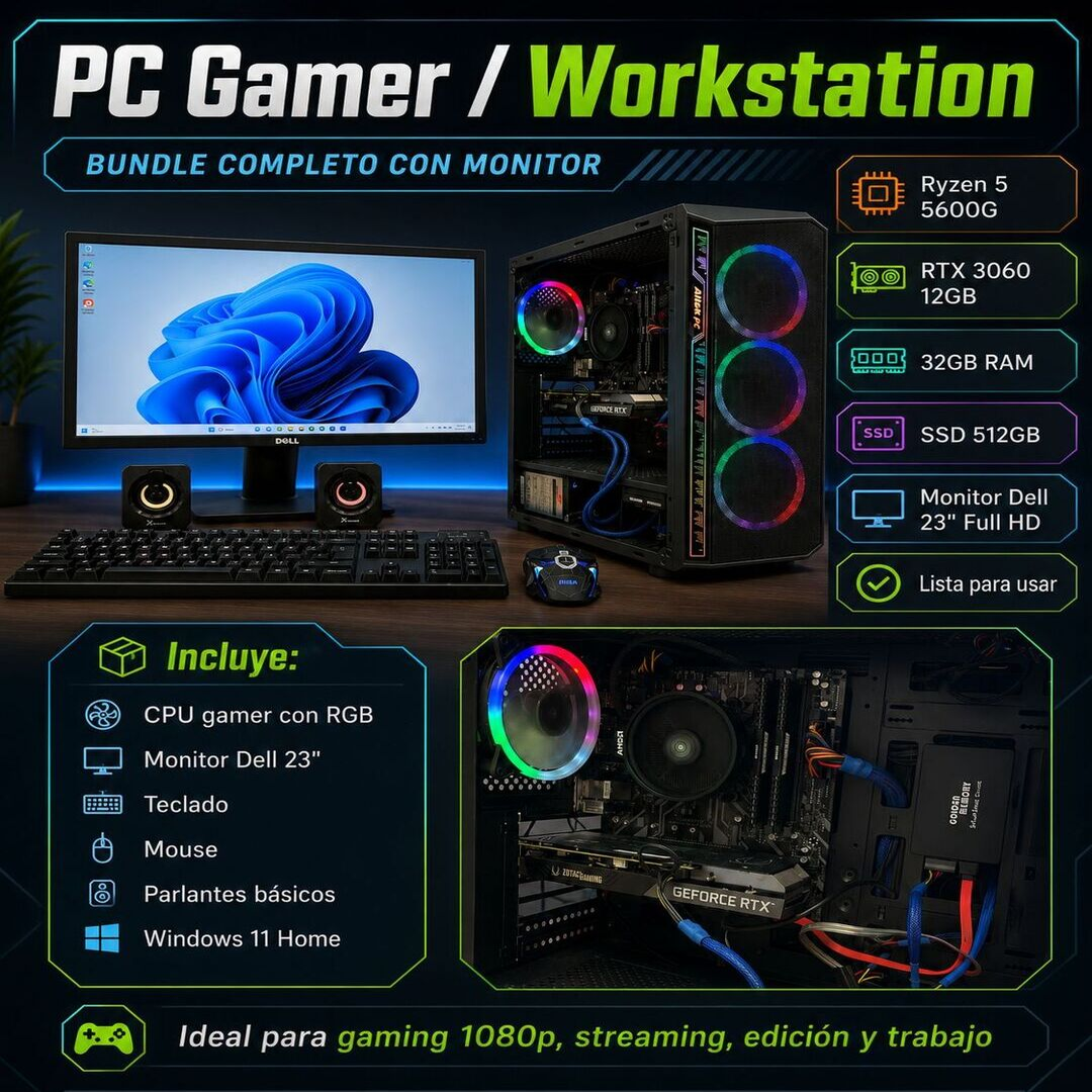 computadora de escritorio